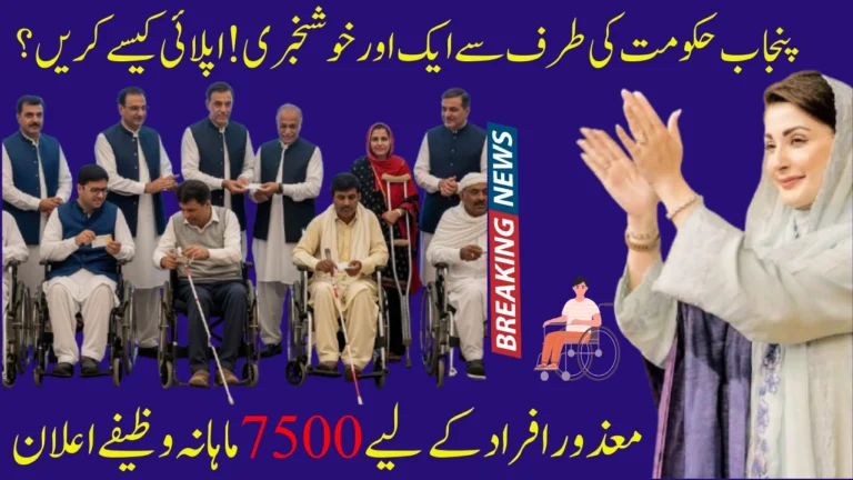 Punjab Disabled Person Scheme 2025