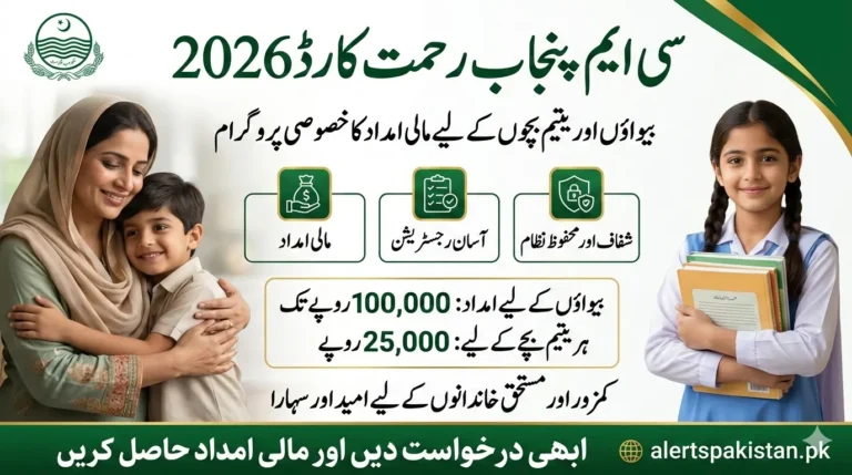 CM Punjab Rehmat Card 2026